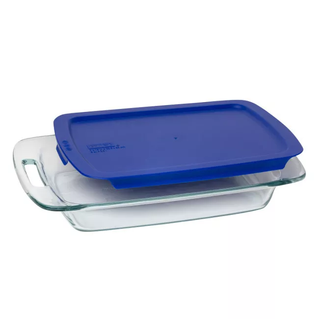 Split letter baking dish with date