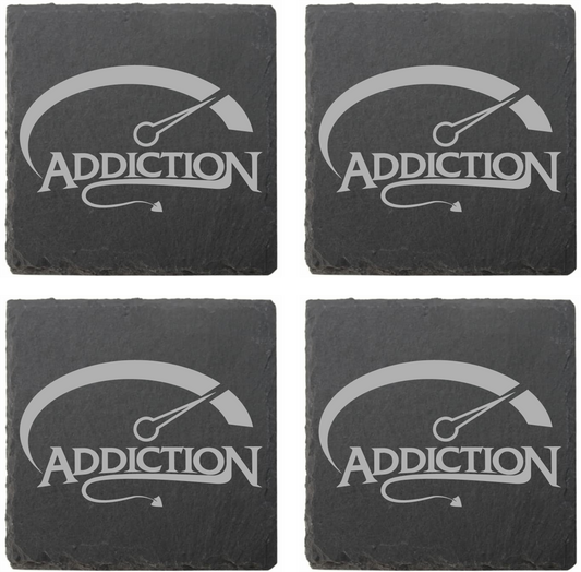 Addiction coasters