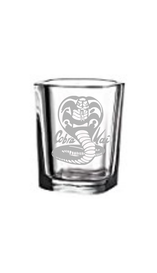 Cobra Kai glass