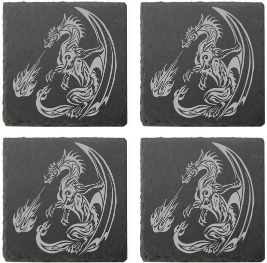 Dragon w/ Fireball coasters