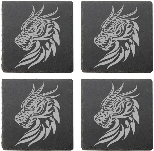 Dragon Head coasters