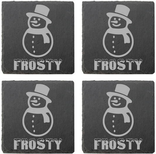 Christmas, Frosty coasters
