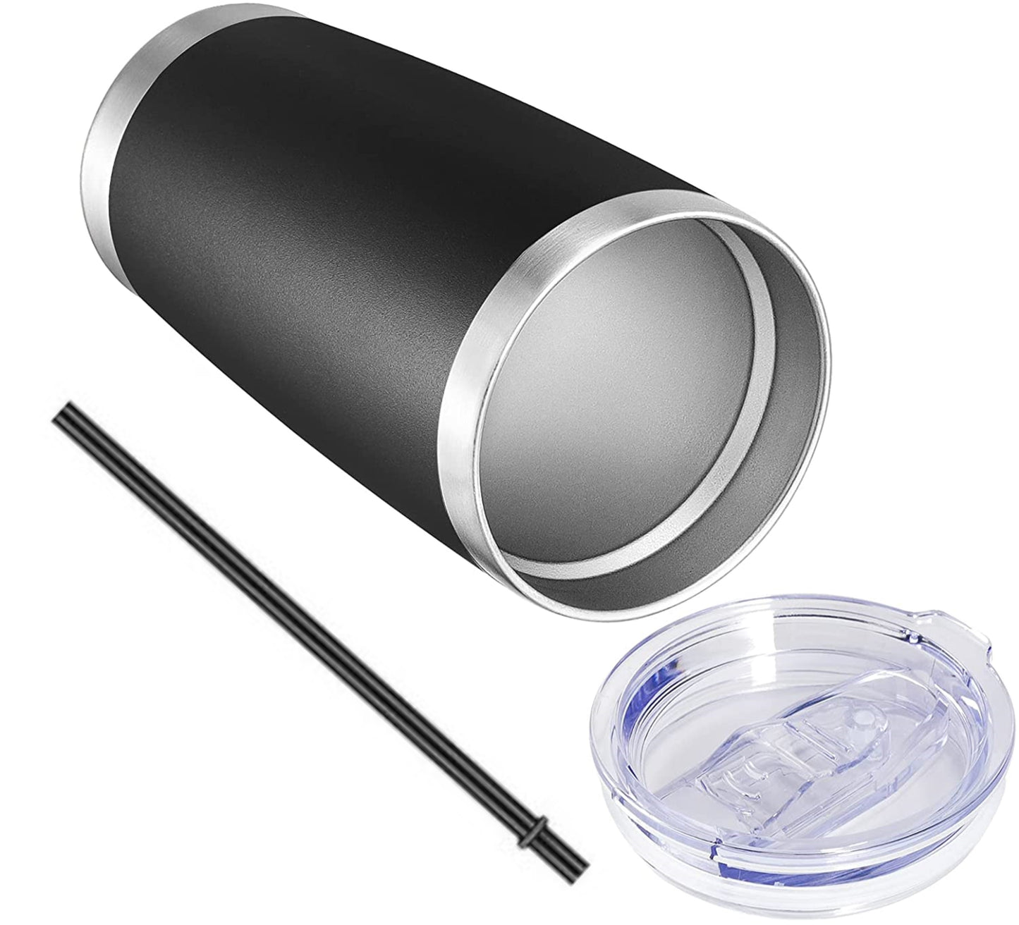 Split letter A with name tumbler