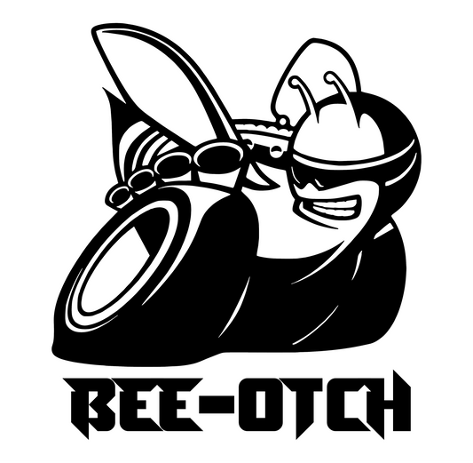 Bee-Otch decals