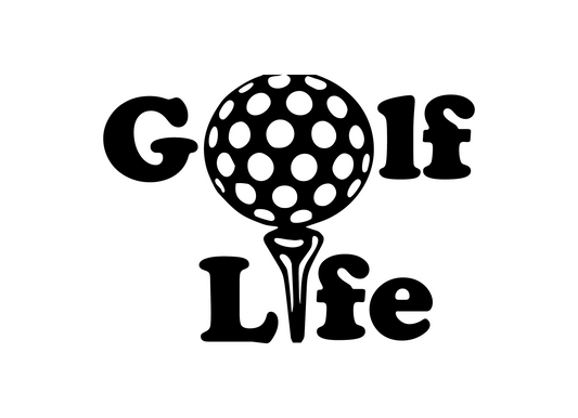 Golf Life decal