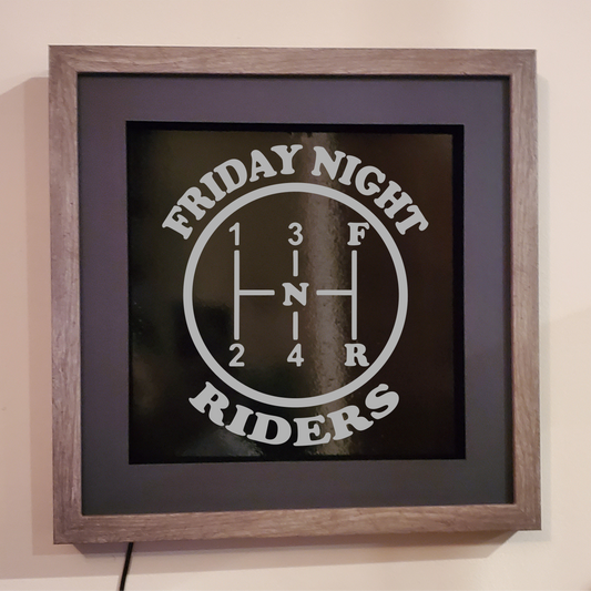 FNR etched picture frame
